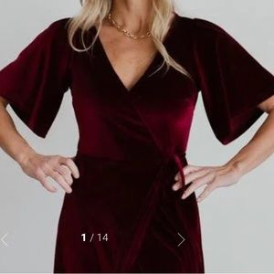 Baltic Born maxi wrap dress medium